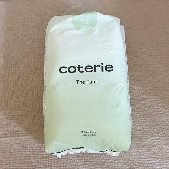 Coterie Accessories New Coterie The Pant Disposable Diapers 3 2m24m